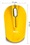 TRUST Myš Nanou Retractable Micro Mouse, USB, žlutá (navíjecí kabel)